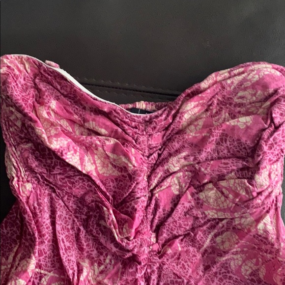 EUC Moda International strapless top. Size small - Picture 2 of 4